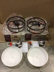 Thayer  2-Light Oil Rubbed Bronze Semi-Flushmount (customer return) (see pictures)&nbsp