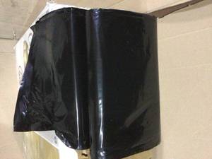 4 ft. x 100 ft. Black 4 mil Plastic Sheeting by HUSKY (customer return) (see pictures)&nbsp
