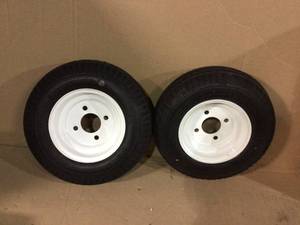 480400-8 Load Range C 4-Hole Trailer Tire and Wheel Assembly by Martin Wheel (customer return) (see pictures)&nbsp