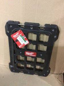 PACKOUT Wall and Floor Mounting Plate by Milwaukee (customer return) (see pictures)&nbsp