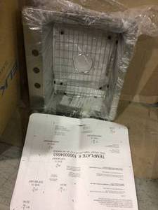 Avenue Stainless Steel Drop-InUndermount 25 in. Single Bowl Kitchen Sink with Bottom Grid (customer return) (see pictures)&nbsp