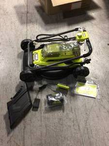 40V Brushless 20 in. Cordless Battery Walk Behind Push Lawn Mower - 6.0 Ah Battery and Charger by RYOBI See Pictures
