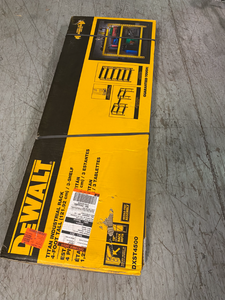 Yellow 3-Tier Steel Garage Storage Shelving Unit (50 in. W x 48 in. H x 18 in. D) by DEWALT Customer Returns See Pictures