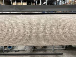 lot 431 image: 12 x 60 Roll (720 Sq Ft) Godfrey Hirst Wildwood Antique Lace Carpet