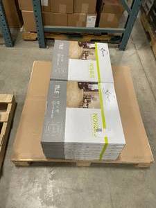 lot 420 image: 504 Sq Ft Lyndon Bristol 18 x 18 LVT Flooring - Glue Down Luxury Vinyl Tile