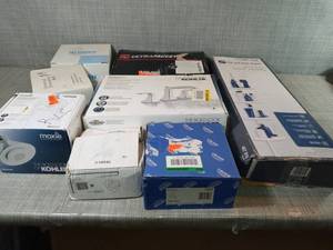 Mixed lot of bathroom items