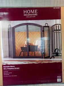 55 in Fireplace screen - set of 1