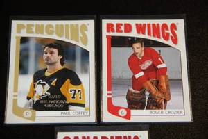lot 3 image: 2005 In The Game Chicago The National Convention Hockey Card Promo Lot  3 Cards