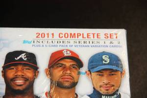 lot 29 image: 2011 Topps Baseball Factory Sealed Complete Set