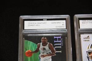 lot 43 image: Graded Sports Card Lot  2 Cards