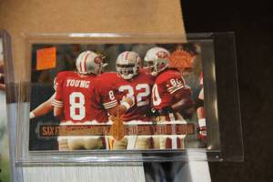 lot 48 image: 1994 Stadium Club Super Team Super Bowl Winner Football Complete Set  Extras