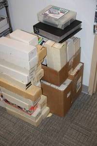 lot 50 image: Large Bulk Mixed Sports Card Lot