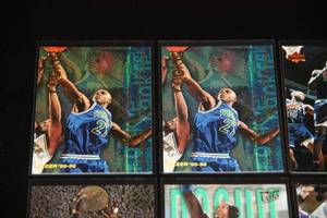 lot 53 image: Kevin Garnett Rookie Card Lot  12 Cards - 8 Rookies