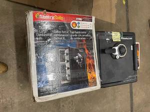 Mixed lot of sentrysafe safes - keys missing - see pictures