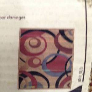 Contemporary Beige 8 ft. x 10 ft. Abstract Area Rug by Ottomanson- see pictures&nbsp
