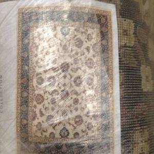 Barclay Sarouk Ivory 9 ft. x 13 ft. Traditional Floral Area Rug by Well Woven- see pictures&nbsp