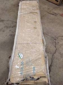 Sauder White Storage Cabinet- costumer returns un-inspected unit see pictures