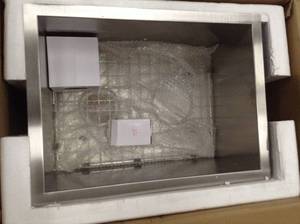 Handcrafted All-in-One Undermount Stainless Steel 15 in. x 20 in. x 9 in. Length Single Bowl Kitchen Sink by AKDY- see pictures&nbsp