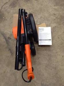 BLACKDECKER Edger &amp Trencher, 2-in-1, 12-Amp (LE750)- see pictures&nbsp