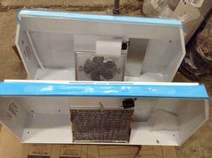 41000 Series 30 in. Ductless Under Cabinet Range Hood with Light in White by Broan-NuTone- see pictures&nbsp