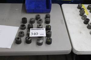 lot 340 image: Lot of (18) Punch Press Dies
