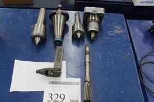 lot 329 image: Lot of (6) MillLathe Tools