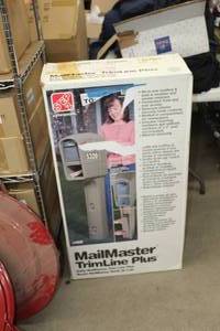 lot 396 image: Step 2 MailMaster TrimLine Plus All-In-One Mailbox & Post (in box)