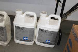 lot 544 image: Lot of (2) Chemsearch Bond-X Weather Sealer for Floors (in 2 plastic bottles)