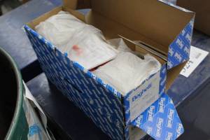 lot 523 image: Lot of (2) Beghelli 6V Self-Contained  Thermoplastic Emergency Lighting Units White (new in box)