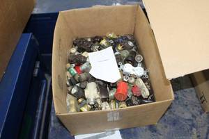 lot 834 image: Lot of Electrical Items  - Fuses, Outlets, Bulb Extensions