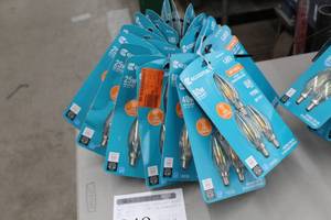 lot 840 image: Lot of (21) ecosmart LED Light Bulbs Soft White B11 Candelabra Dimmable 3-pack (in original packagin)