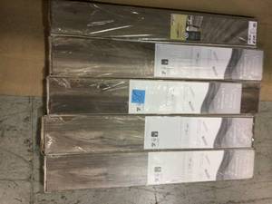 lot 23 image: Alverstone Oak 8 mm Thick x 6-18 in. Wide x 47-58 in. Length Laminate Flooring (20.32 sq. ft.  case) by TrafficMaster (customer return) (see pictures) 