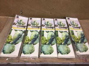 lot 40 image: WATERCOLOR CACTUS GIANT WALL DECALS (customer return) (see pictures) 