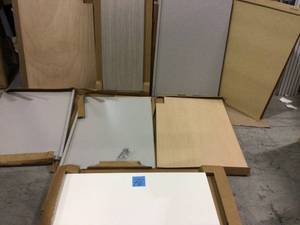 lot 76 image: Easthaven Shaker 23.75x34.5x0.5 in. Base End Panel in Unfinished Beech (customer return) (see pictures) 