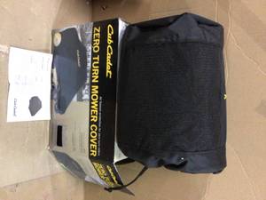 lot 86 image: Zero Turn Cover by Cub Cadet (customer return) (see pictures) 