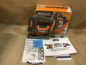 lot 92 image: 18-Volt OCTANE Cordless Brushless Jig Saw (Tool Only) by RIDGID (customer return) (see pictures) 