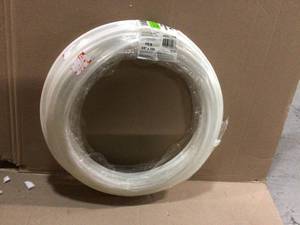 38 in. x 100 ft. Coil White PEX Pipe by SharkBite (customer return) (see pictures)&nbsp