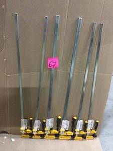 36 in. 1000 lb. Bar Clamp w3 in. Thr.5oat Depth by DEWALT (customer return) (see pictures)&nbsp