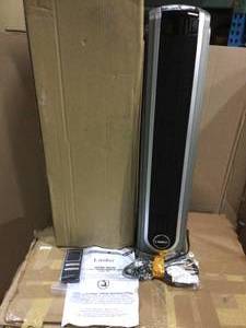 Tower 1500-Watt Electric Portable Ceramic Oscillating Space Heater with Digital Remote Control by Lasko (customer return) (see pictures)&nbsp