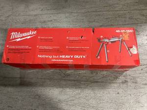 Milwaukee Folding Miter Saw Stand not used see pictures