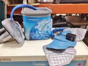 lot 14 image: &nbspMSRP $450 Breg Polar Care Kodiak Cube and Glacier Cold Therapy System With Pad - Excellent Working Condition