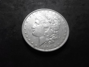 lot 1 image: 1878 Morgan Silver Dollar