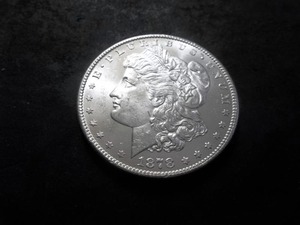 lot 2 image: 1878 S Morgan Silver Dollar