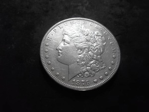 lot 10 image: 1879 S  Morgan Silver Dollar Reverse Of 1878