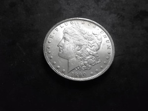 lot 30 image: 1890 O Morgan Silver Dollar