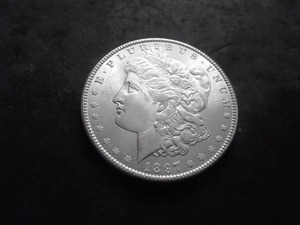 lot 38 image: 1897 Morgan Silver Dollar