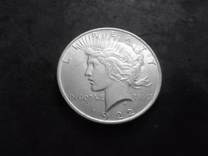 lot 49 image: 1922  Silver Peace Dollar