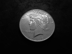lot 61 image: 1926 S Silver Peace Dollar