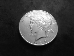 lot 64 image: 1927 S Peace Silver Dollar