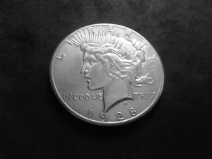 lot 65 image: 1928 Silver Peace Dollar